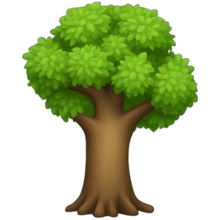 round tree emoji