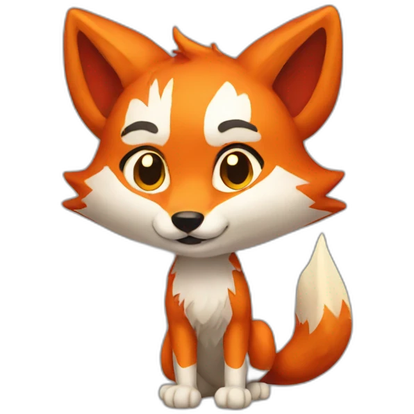 Fire fox  emoji