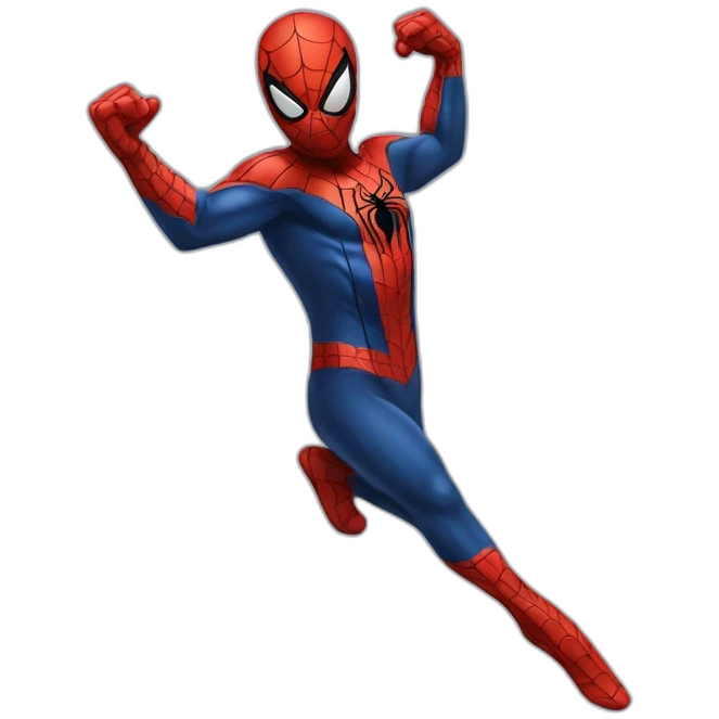 Spiderman qui dance emoji