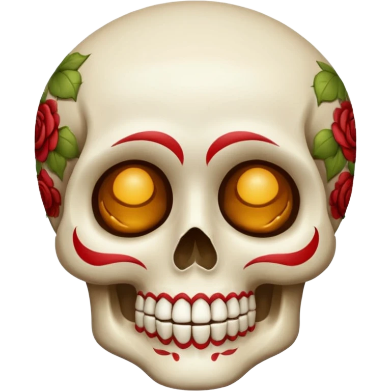Calavera con sueño emoji