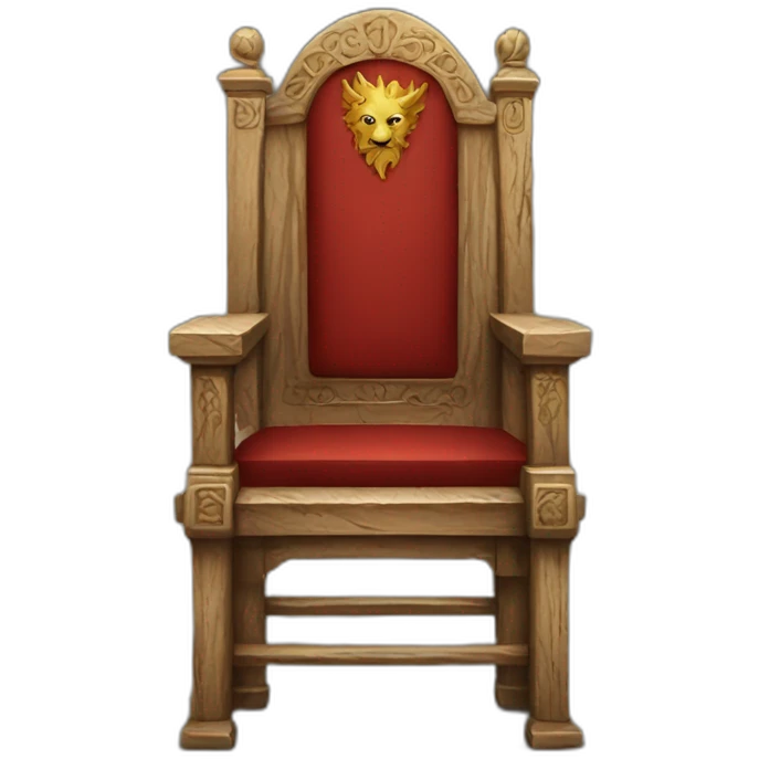game of thrones kings seat emoji