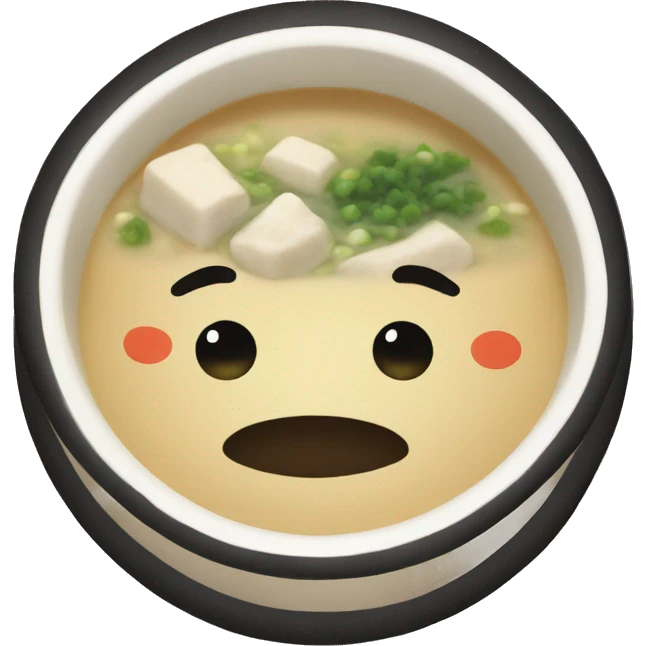 japanese miso soup  emoji