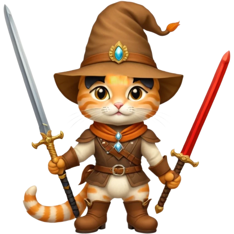 Puss in boots cat emoji