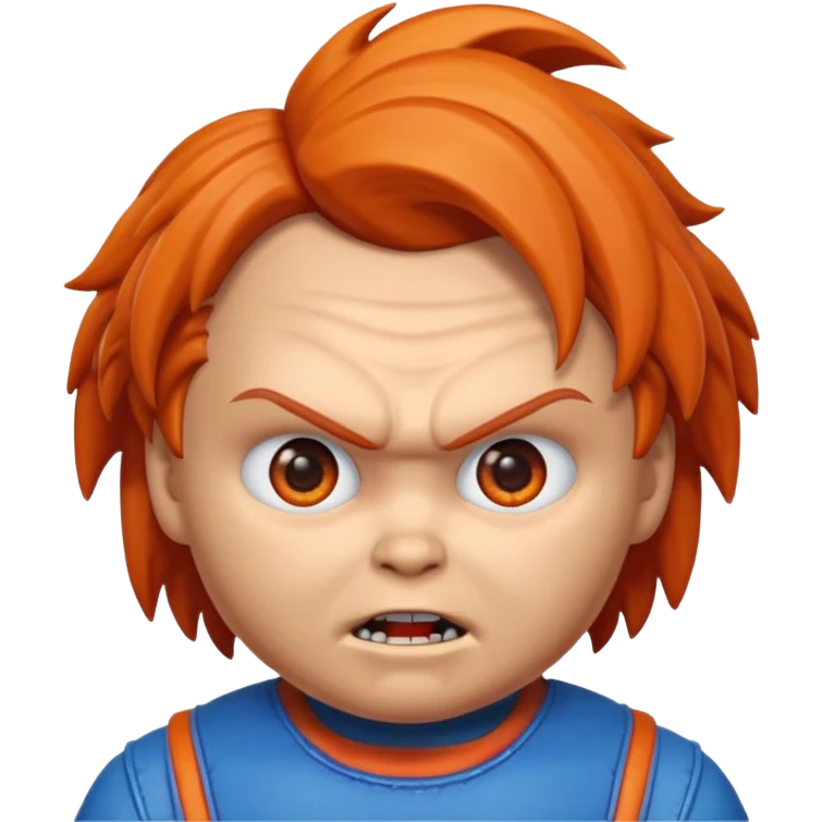 Un emojin de chuky emoji