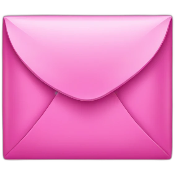 PINK LETTER "M" emoji