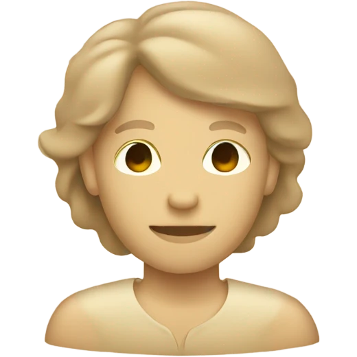 Beige Hawaii silhouette  emoji