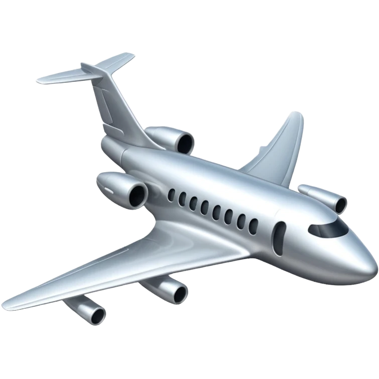 A jet plane emoji
