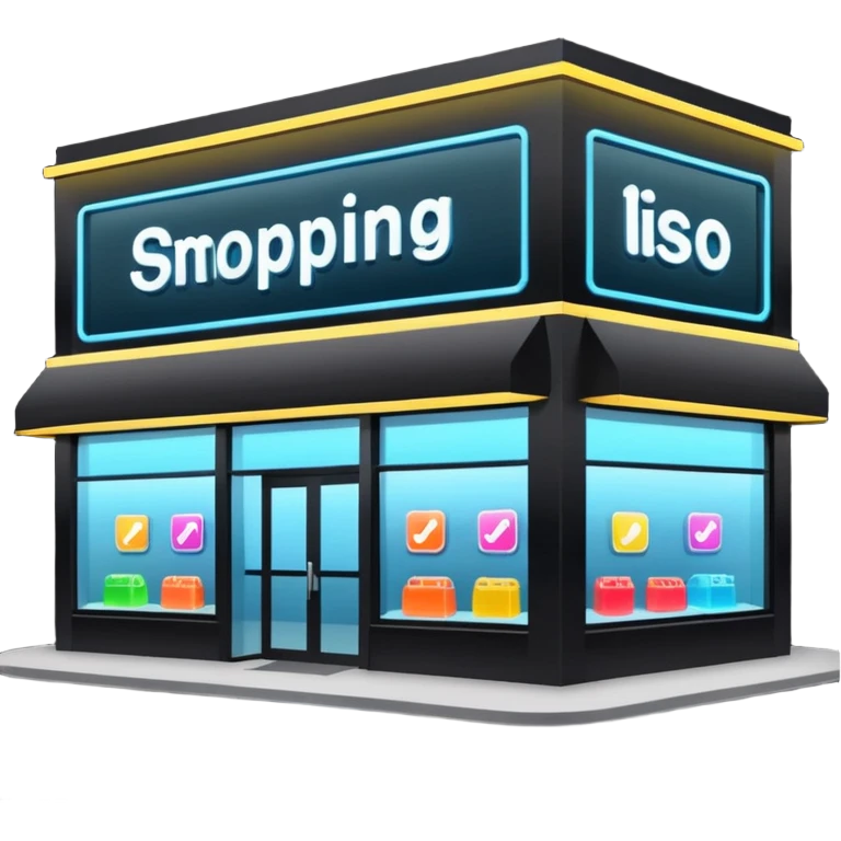 shop of comercial center emoji