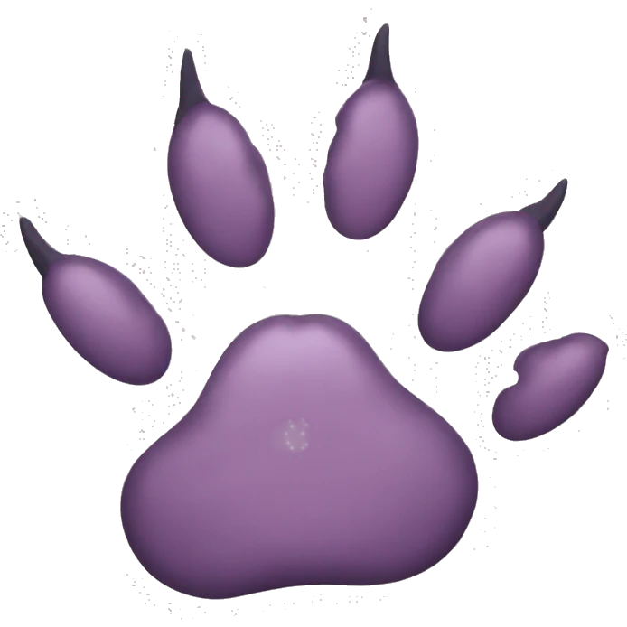 wolf paw emoji