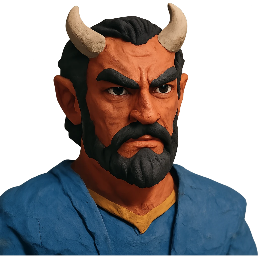 Xeron portrait from Heroes of Might and Magic 3 emoji