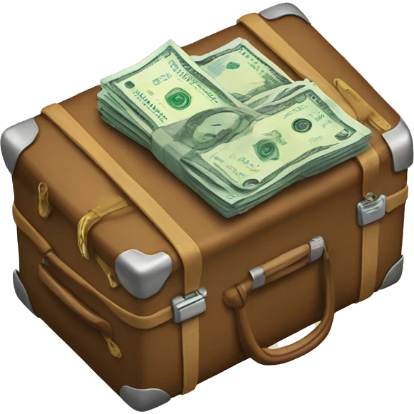 money suitcase emoji