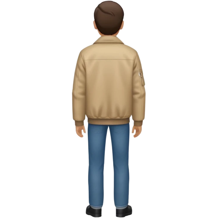 person standing view from the back emoji