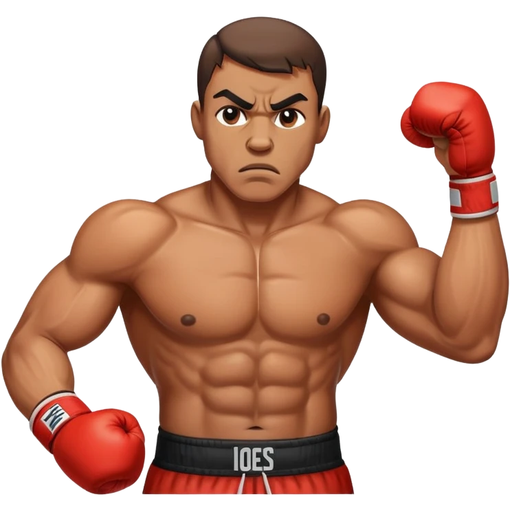 Boxer emoji