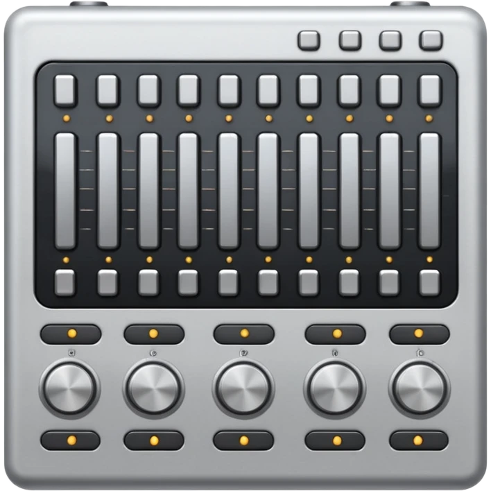 equalizer mixer emoji