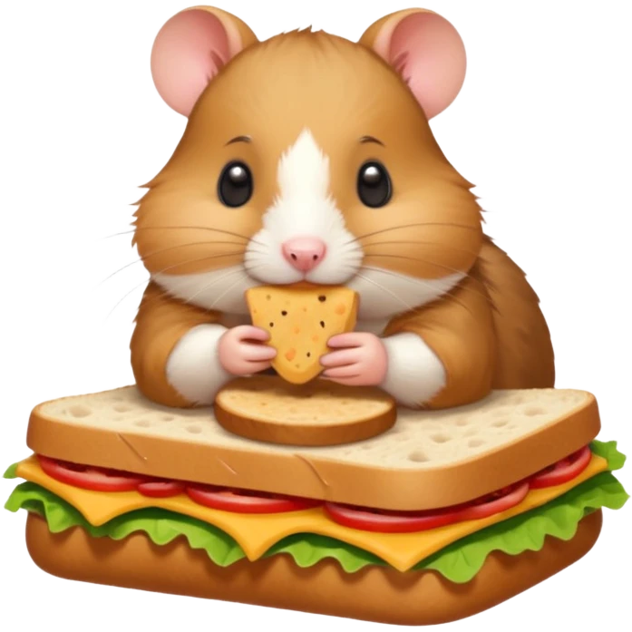 hamster go picnic emoji