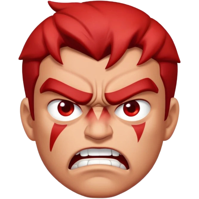 Rafael is angry in the Ninja Turtles series emoji