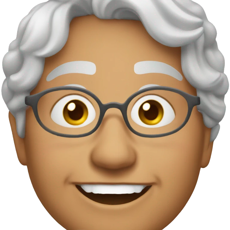 Abuela sonriendo emoji