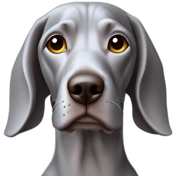 Jedi weimaraner emoji