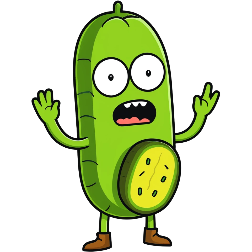 Pickle Rick emoji