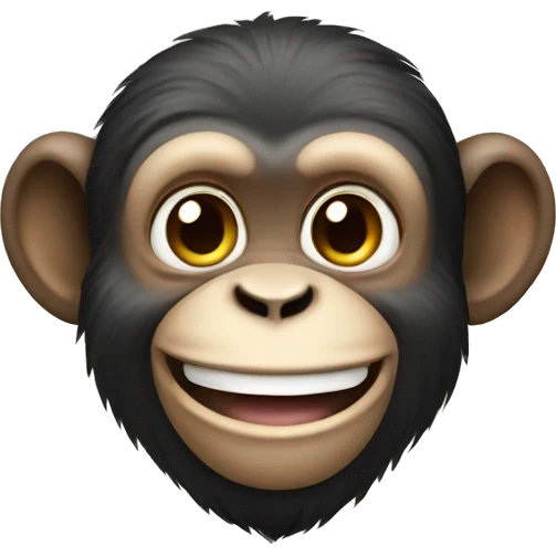 monkey smiling emoji