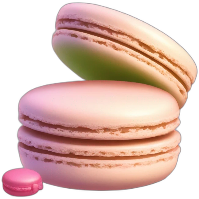 Macaron au toilete emoji