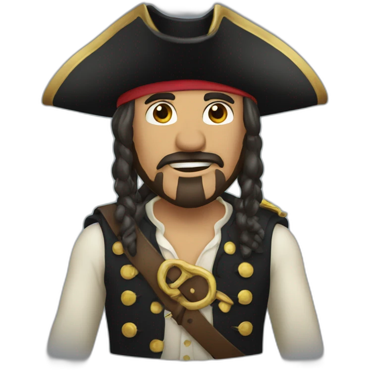 Piratas del caribe emoji