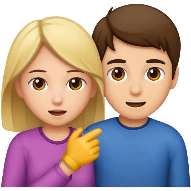 a girl getting fucked by a boy emoji