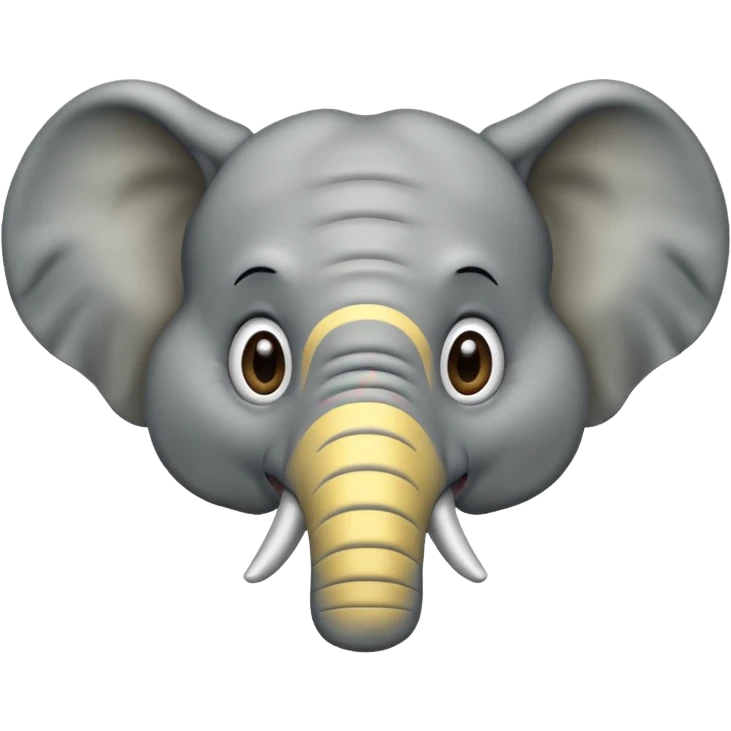 panic elephant emoji