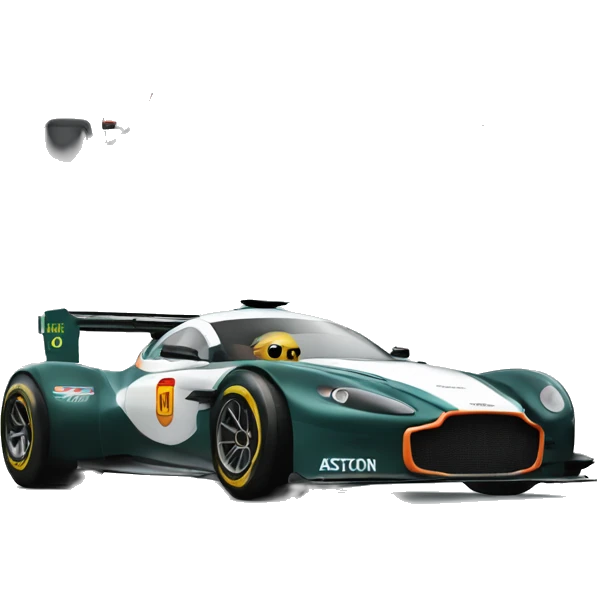 Aston Martin f1 car emoji