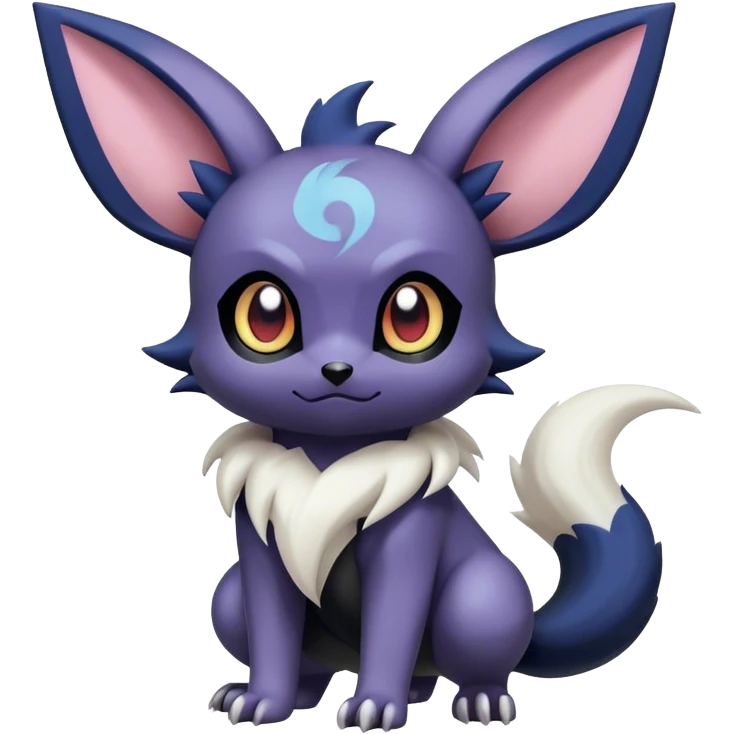 Cool Cute Kawaii Noibat-Eevee-Absol-Zorua-Umbreon-Pokemon Full Body  emoji