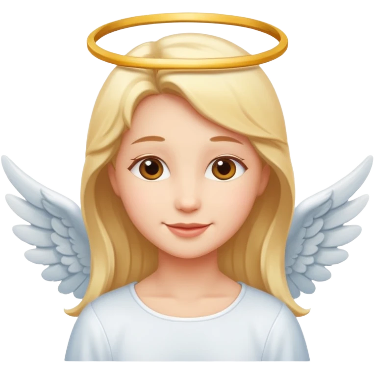 Angel în love emoji