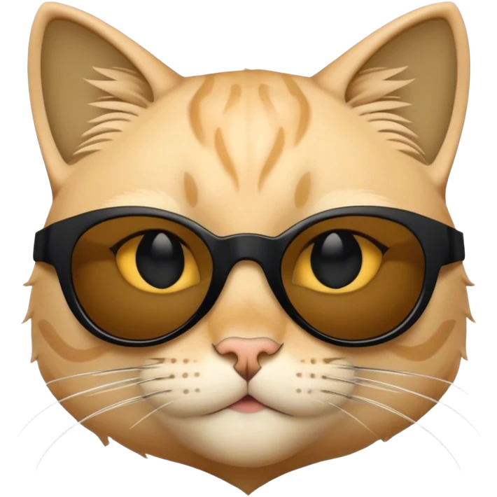 Cat Noir with sunglasses emoji