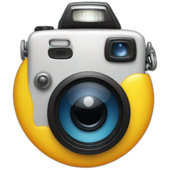 camera flash emoji