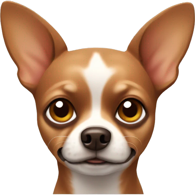 brown chihuahua face emoji