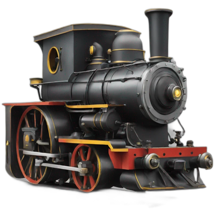 steam engine emoji