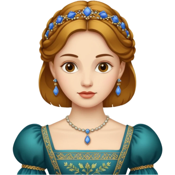 Renaissance lady  emoji