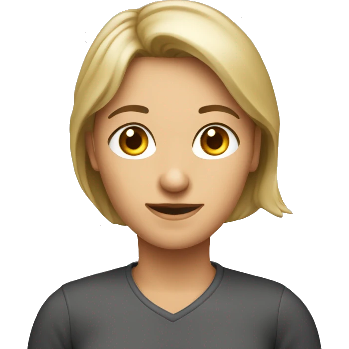 Eine Frau umarmt einen Mann von hinten emoji