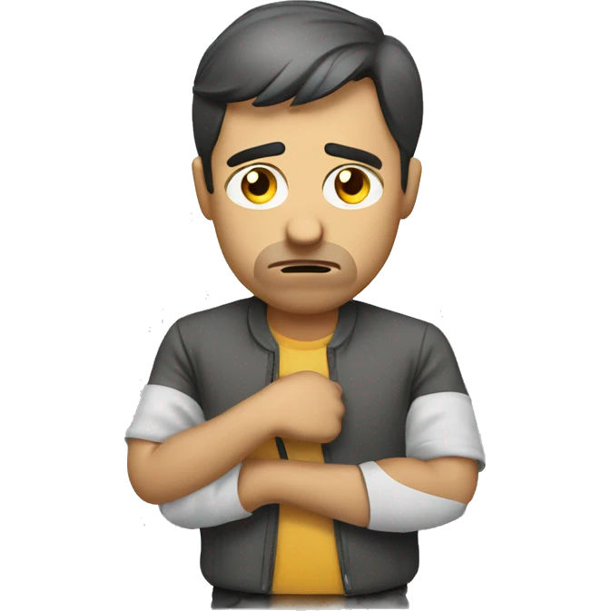 worried marketer emoji