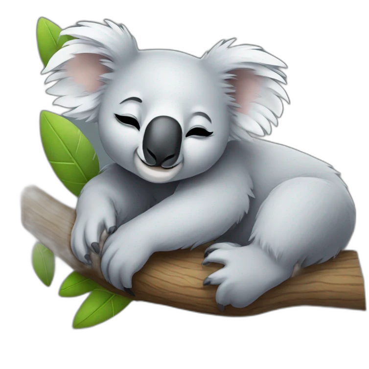 koala-sleep emoji