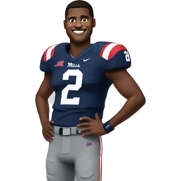 Ole Miss quarterback  emoji