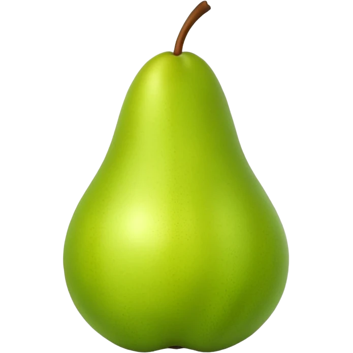 Happy birthday pear emoji