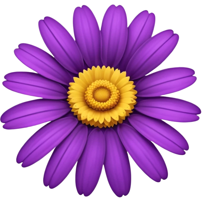 purple daisy flower emoji