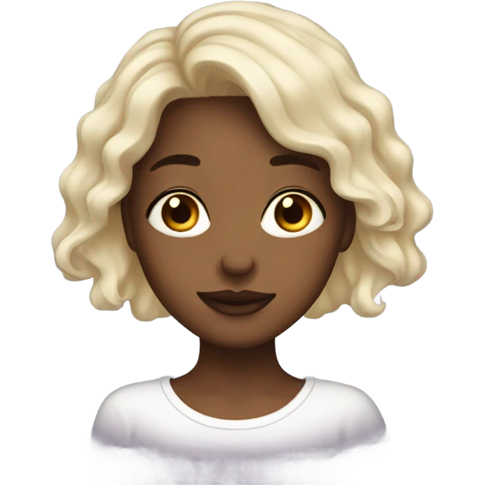 Hyperpigmentation girl emoji