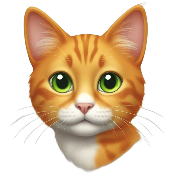 Orange cat emoji