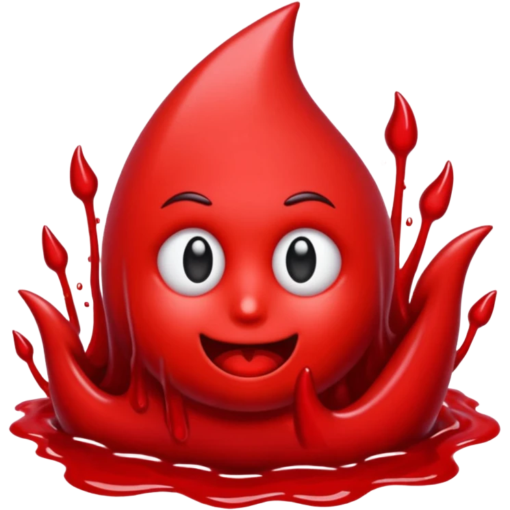 Sea of blood emoji