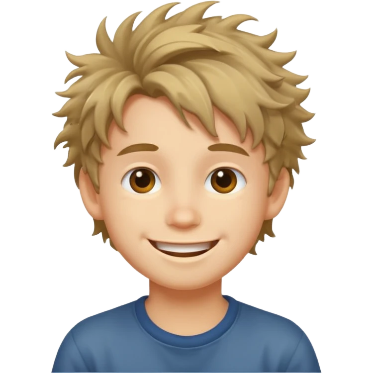 create emoji of a boy getting up in the morning in the bed emoji