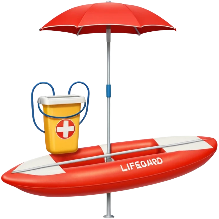 lifeguard items emoji
