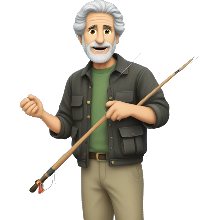 Frank Serpico fishing emoji