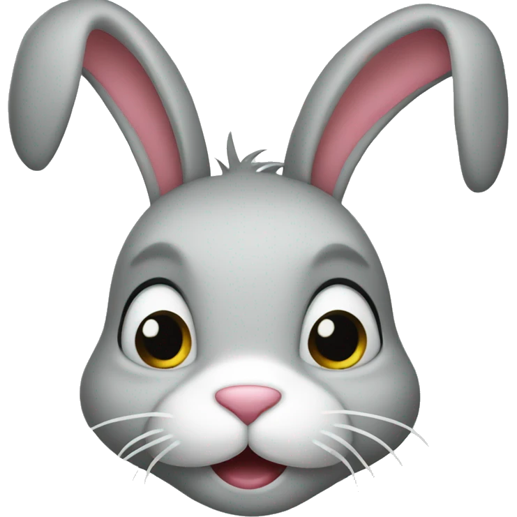 Christmas bunny emoji