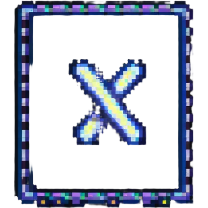 pixel art style construction sign with animated lights or moving stripes, interactive vibe emoji